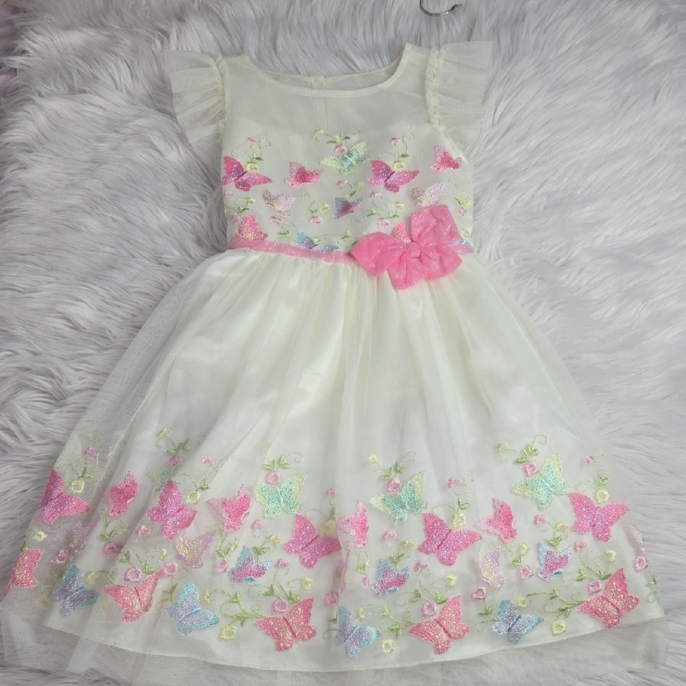 Jona Michelle Butterfly Dress Sz 8